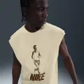 Nike Nike-løbe-T-shirt uden ærmer til mænd - hvid