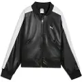 Puma T7 Pleather Bomberjakke