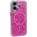 Mtp Products iPhone 16 MagSafe-kompatibel Glitter Pailletter Epoxy Cover - Hot Pink