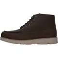 Timberland Timberlandtil mænd. TB0A6CEPEIV1 Britton Mills Chukka Læder Ankelstøvler mørkebrun (45), Fast, Blonder, Casual, Udendørs