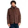 Timberland Timberlandtil mænd. TB0A6UZJ2431 Abington brun 3-i-1 vandtæt jakke Abington brun (L), Casual, Bomuld