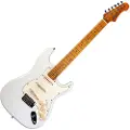JET Guitars JS-300 Roasted Maple Olympic White - Nearly New