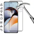 Mtp Products OnePlus 12R/Ace 3 Skærmbeskyttelse Hærdet Glas - Full Fit - Sort Kant