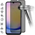Mtp Products Samsung Galaxy A26 Privacy Full Cover Skærmbeskyttelse Hærdet Glas - Sort Kant