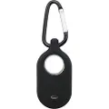 Mtp Products Samsung Galaxy SmartTag 2 Silikone Cover med Nøglering - Sort
