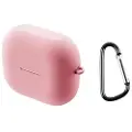 Mtp Products Samsung Galaxy Buds3/Buds3 Pro Silikone Cover med Karabinhage - Pink