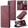 CASEME Samsung Galaxy A35 Caseme 013 Series Pung - Vinrød