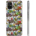 Mtp Products Samsung Galaxy A51 TPU Cover - Graffiti