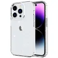 Mtp Products Stylish Glitter Series iPhone 14 Pro Max TPU Cover - Gennemsigtig
