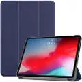 Mtp Products Tri-Fold Series iPad Pro 11 Smart Folio Taske - Mørkeblå