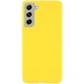 Mtp Products Samsung Galaxy S21 FE 5G Gummibelagt Plastik Cover - Gul