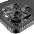 Mtp Products iPhone 14 Pro/14 Pro Max Hat Prince Kamera Linse Skærmbeskyttelse Hærdet Glas - Sort