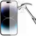 Mtp Products iPhone 14 Pro Hærdet Glas Skærmbeskytter - Klar