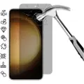 Mtp Products Samsung Galaxy S24 FE Privacy Skærmbeskyttelse Hærdet Glas - 9H