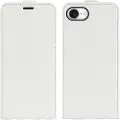 Mtp Products iPhone 16e Vertikal Flip Taske med Kortholder - Hvid