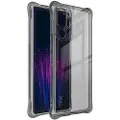 IMAK HTC U24 Pro Imak Faldsikkert TPU Cover - Gennemsigtig Sort