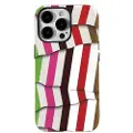 Mtp Products iPhone 15 Pro Striber aftageligt 2-i-1 hybrid cover - farverigt