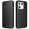 Mtp Products Xiaomi 13 Pro Flip Cover - Karbonfiber - Sort