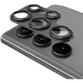 Mtp Products Samsung Galaxy S25 Ultra Hat Prince Full Cover Kamera Linse Skærmbeskyttelse Hærdet Glas - Sort