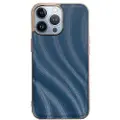 Mtp Products Abstract Series iPhone 14 Pro Dækket TPU Cover - Blå