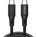 Mtp Products Enkay Power Delivery USB-C Kabel - 100W, 5A, 1m - Sort