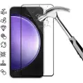 Mtp Products Samsung Galaxy S24 FE Skærmbeskyttelse Hærdet Glas - 9H - Full Fit - Sort Kant
