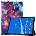 Mtp Products Tri-Fold Series Lenovo Tab M10 FHD Plus Folio Taske - Galakse