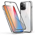 Mtp Products Luphie iPhone 13 Pro Max magnetisk cover - sølv