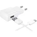 Samsung Hurtig USB-C Rejseoplader EP-TA200EWE - Bulk - Hvid
