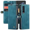 CASEME 013 Series Samsung Galaxy Z Fold4 Pung - Blå