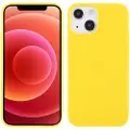 Mtp Products Anti-Fingeraftryk Mat iPhone 13 Mini TPU Cover - Gul