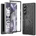 Mtp Products Samsung Galaxy Z Fold6 Mechanical Legend Galvaniseret plastik cover - Sort