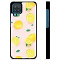 Mtp Products Samsung Galaxy A12 Beskyttende Cover - Citron Mønster