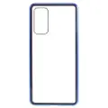 Mtp Products Samsung Galaxy S20 FE Magnetisk Cover med Skærmbeskyttelse Hærdet Glas - Blå