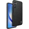 IMAK Samsung Galaxy A54 5G Imak Ruiyi Hybrid Cover - Karbonfiber - Sort
