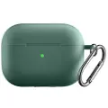 Mtp Products AirPods Pro 2 Silikone Cover med Karabinhage - Grøn