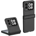Mtp Products Huawei Nova Flip Gummibelagt Plastik Cover - Sort
