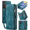 CASEME Samsung Galaxy A15 Caseme 008 2-i-1 Multifunktionel Pung - Blå