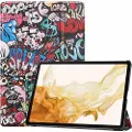Mtp Products Samsung Galaxy Tab S10+ Tri-Fold Series Smart Folio Cover - Graffiti