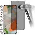 Mtp Products Google Pixel 10 Pro XL Privacy Full Cover Skærmbeskyttelse Hærdet Glas - Sort Kant