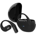 Mtp Products Bluetooth-hovedtelefoner med åbne ører og støjreduktion F15 - Sort