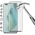 Mtp Products Honor Magic5 Pro Skærmbeskyttelse Hærdet Glas - Full Fit - Sort Kant
