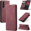 CASEME Samsung Galaxy S24+ Caseme 013 Series Pung - Rød