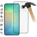 Mtp Products Samsung Galaxy S25 Skærmbeskyttelse Hærdet Glas - 9H - Full Fit - Sort Kant