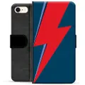 Mtp Products iPhone 7/8/SE (2020)/SE (2022) Premium Flip Cover med Pung - Lyn