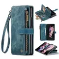 CASEME C30 Multifunktionel Samsung Galaxy Z Fold4 Pung - Blå