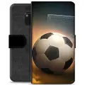 Mtp Products Huawei Mate 20 Pro Premium Flip Cover med Pung - Fodbold