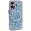 Mtp Products iPhone 16 MagSafe-kompatibel Glitter Pailletter Epoxy Cover - Lysegrøn