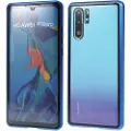 Mtp Products Huawei P30 Pro Magnetisk Cover med Hærdet Glas - Blå