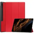 Mtp Products Samsung Galaxy Tab S10 Ultra Tri-Fold Series Smart Folio Cover - Rød